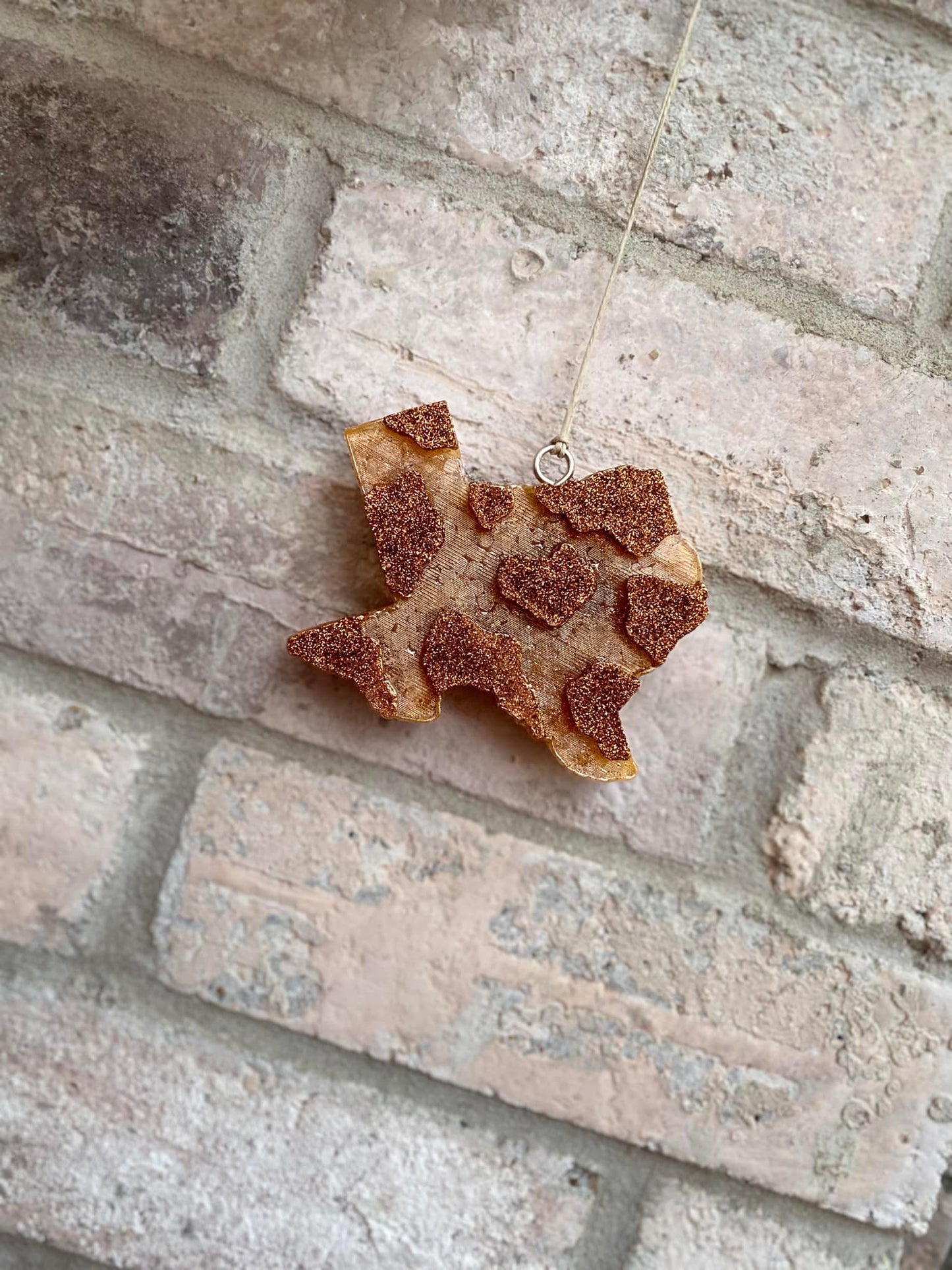 Texas Cow Print Car Freshie