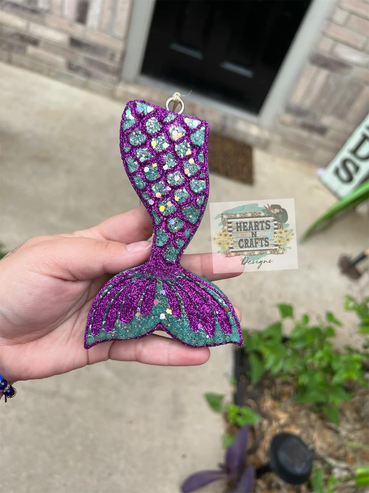 Mermaid Tail Car Freshie