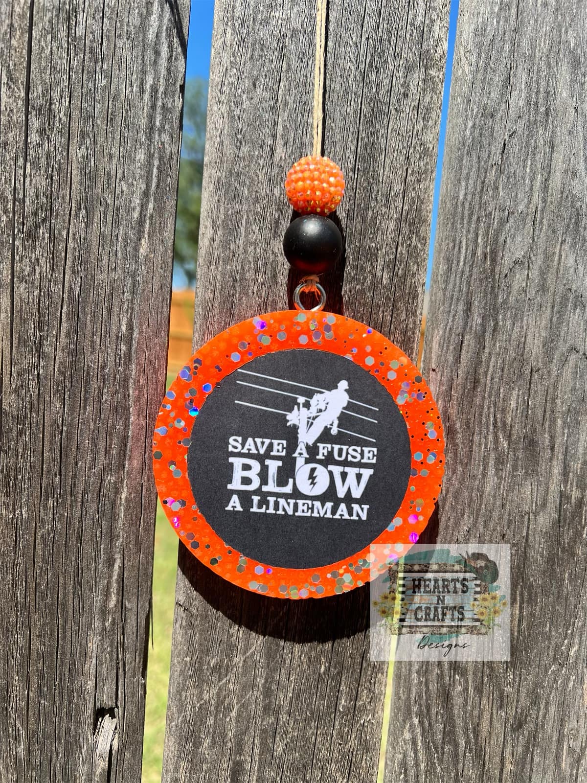 Save A Fuse Blow A Lineman Car Freshie
