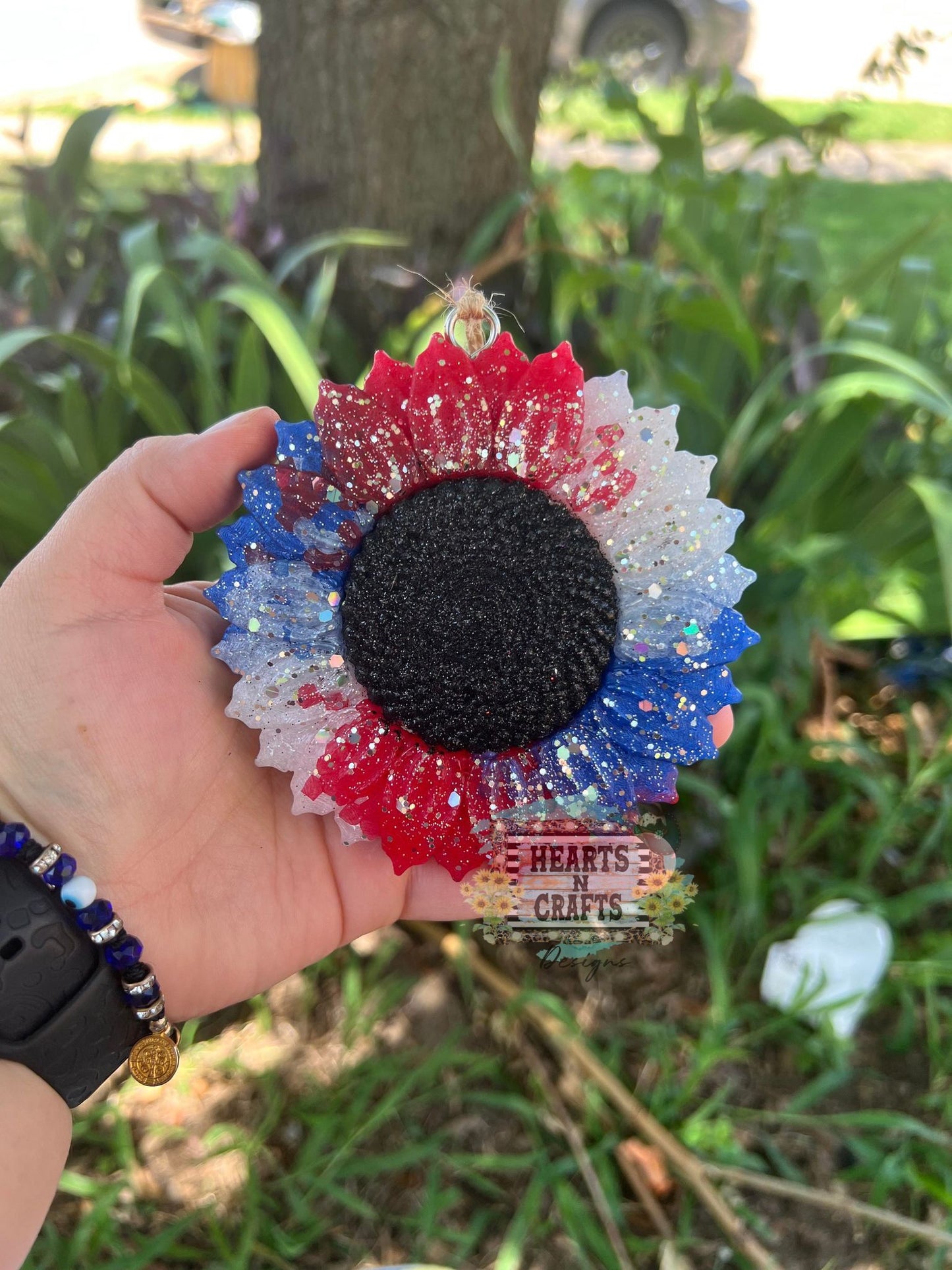 Sunflower Car Freshie