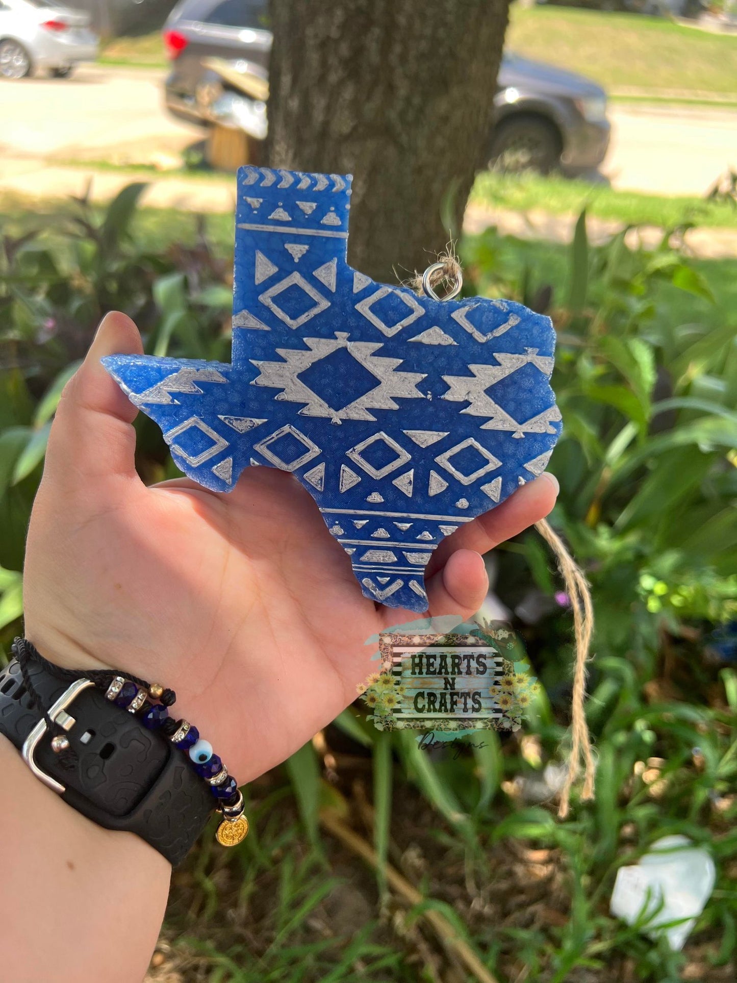 Texas Aztec Car Freshie