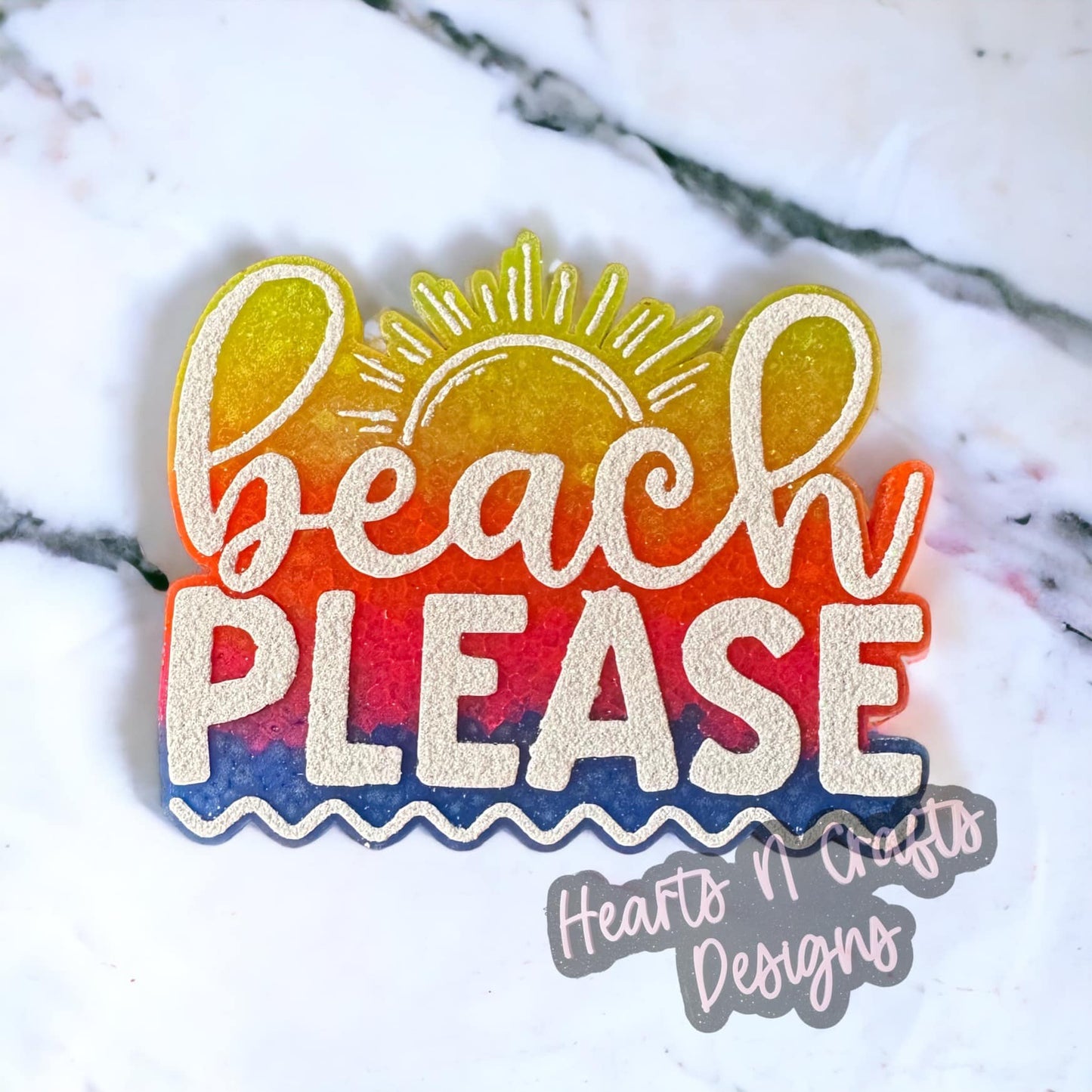 Beach Please Car Freshie