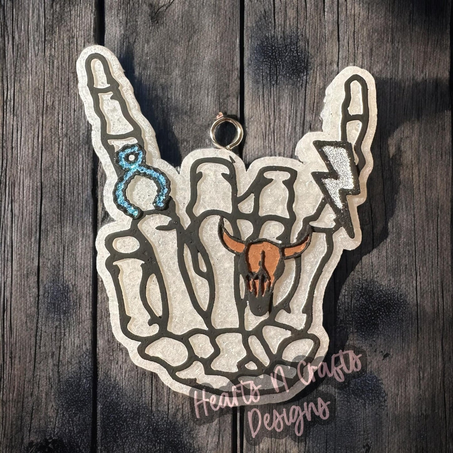 Western Skeleton Hand Silicone Mold
