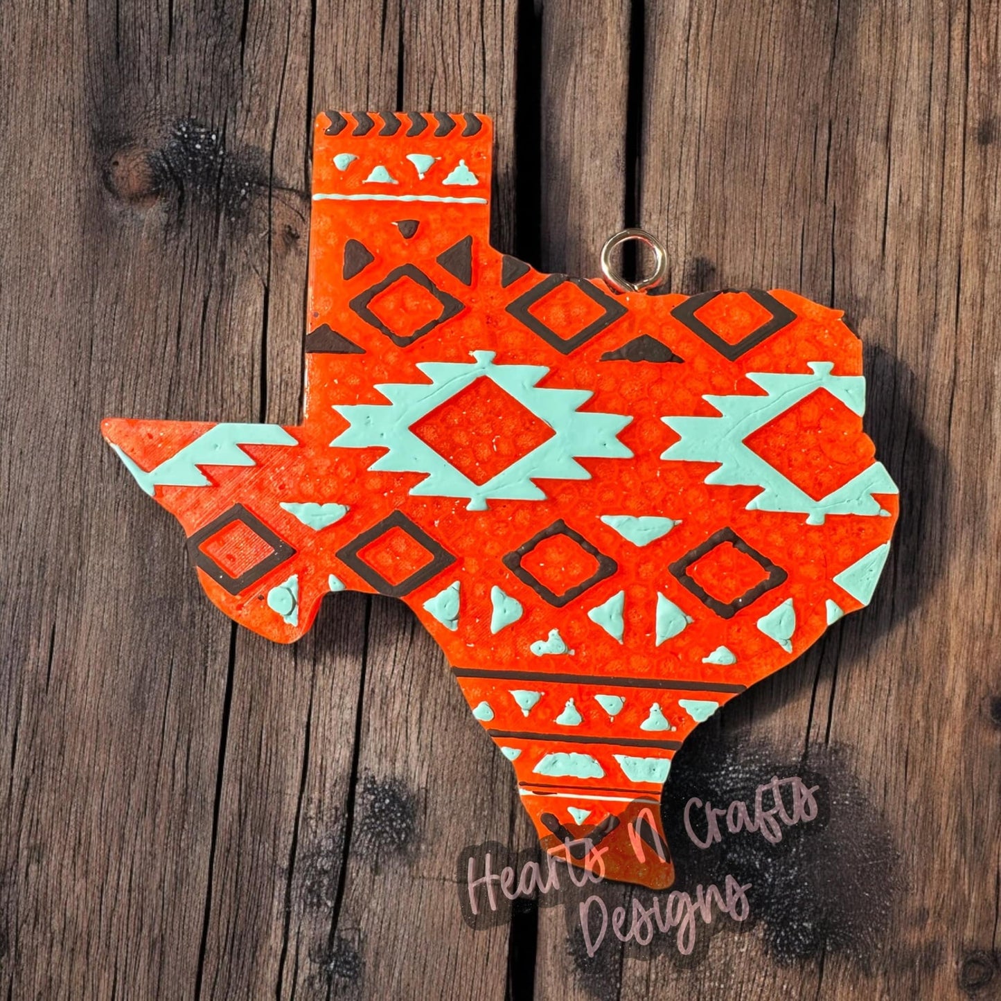 Texas Aztec Car Freshie
