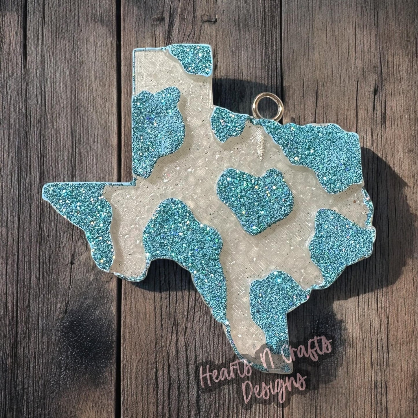 Texas Cow Print Car Freshie