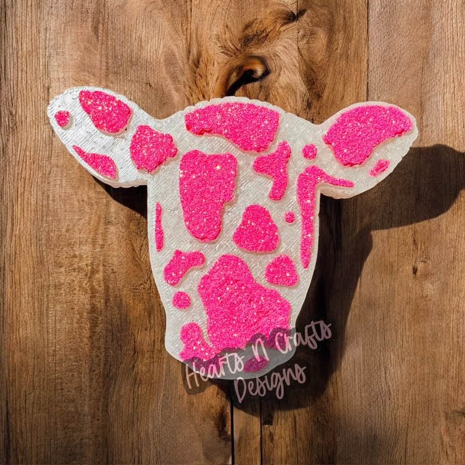 Cow Head Car Freshie