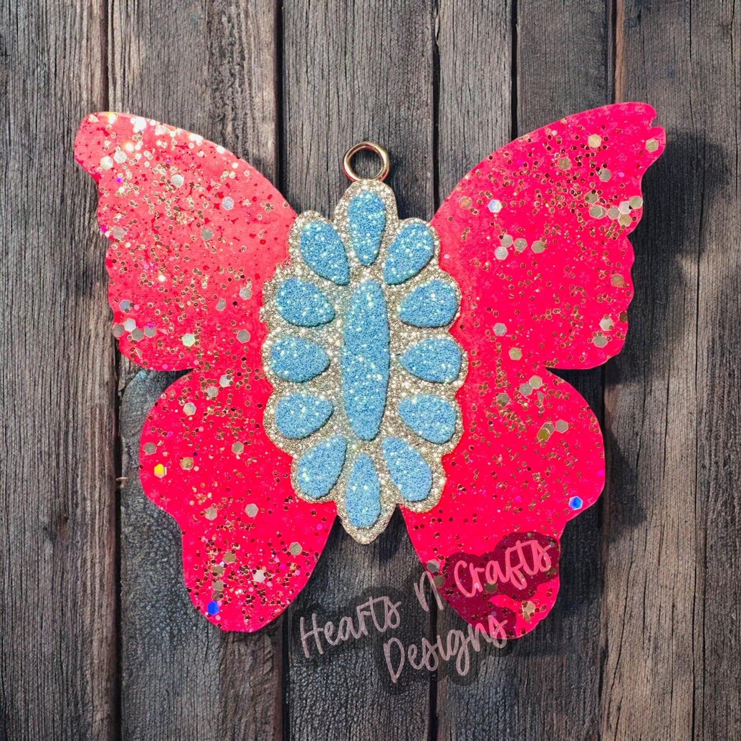Butterfly Squash Blossom Car Freshie