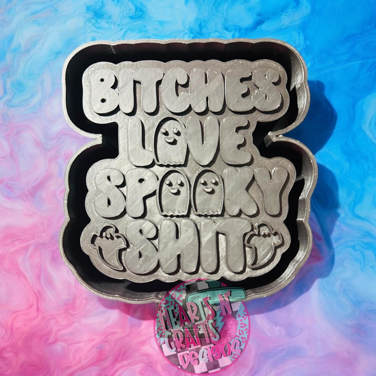 Bitches Love Spooky Shit Silicone Mold