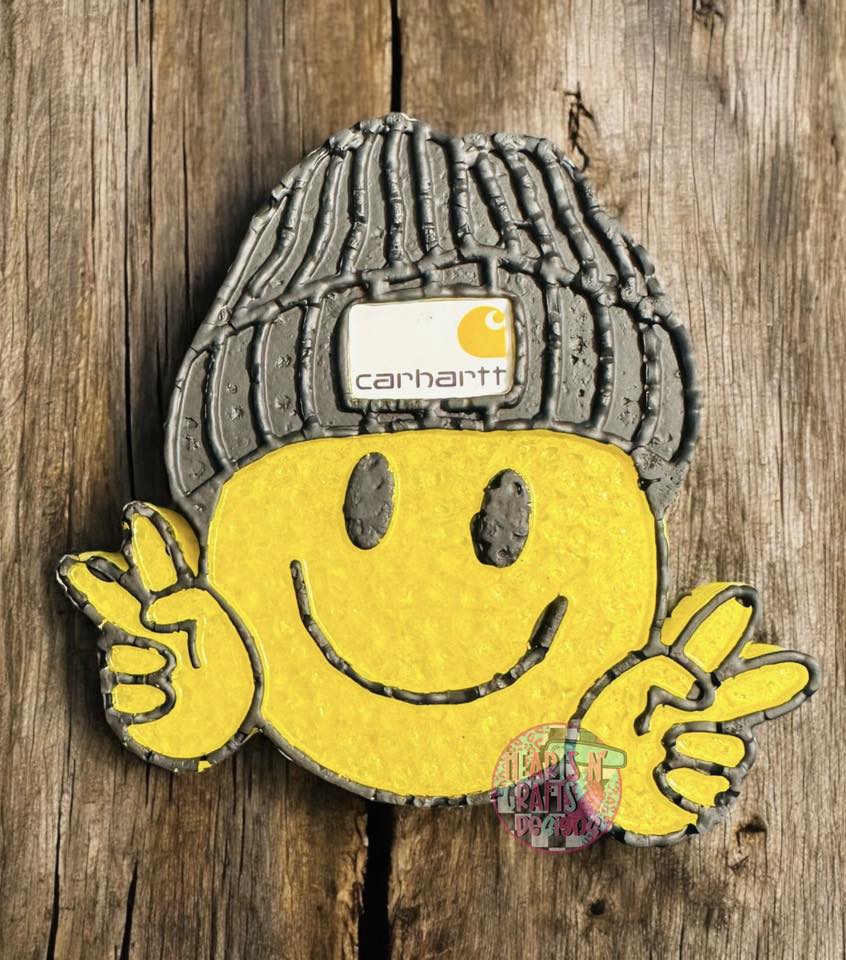 Smiley Beanie Car Freshie