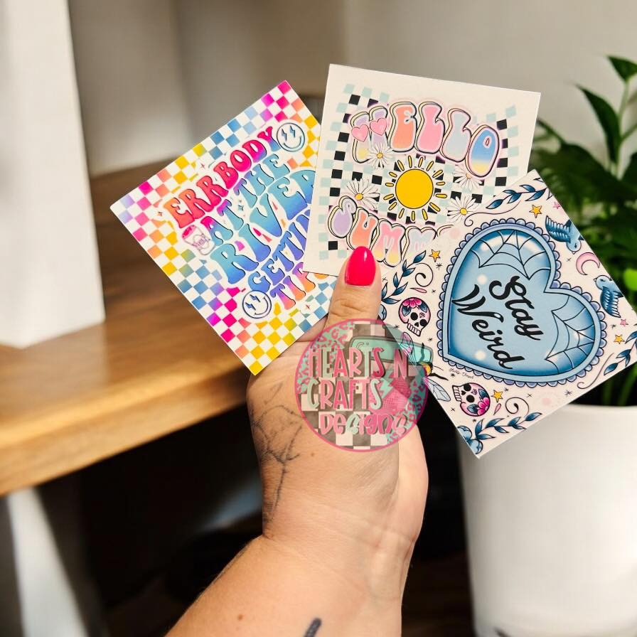 Custom Cardstock for Car Freshies