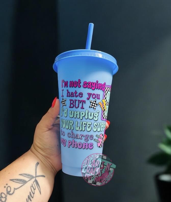 Color Changing Reusable Cold Cups