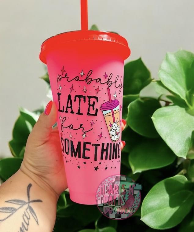 Color Changing Reusable Cold Cups