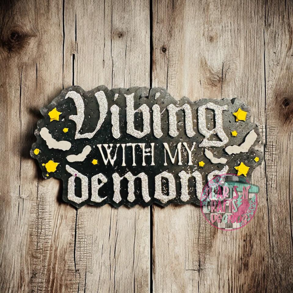 Vibing With My Demons Car Freshie
