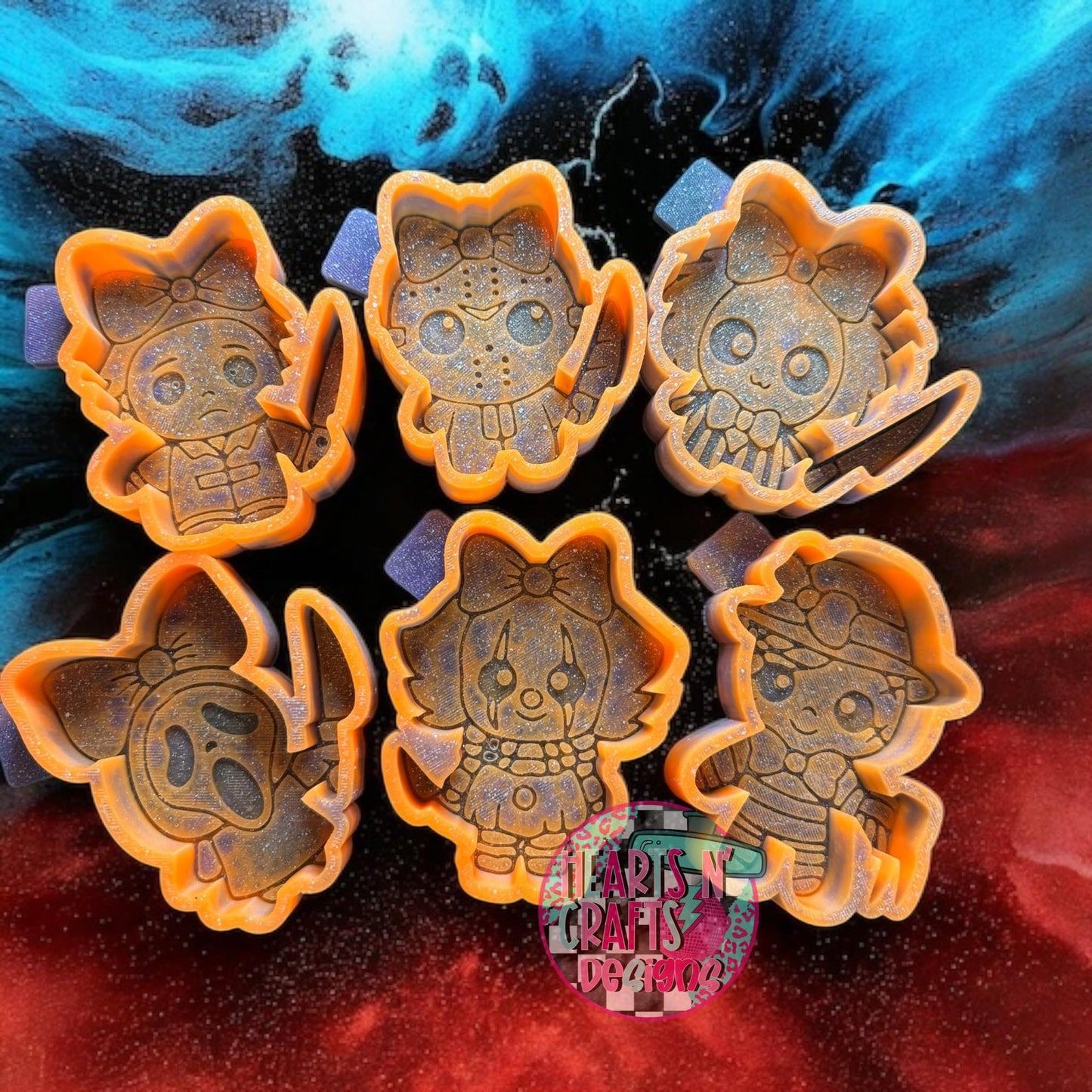 Horror Friends Set Silicone Mold