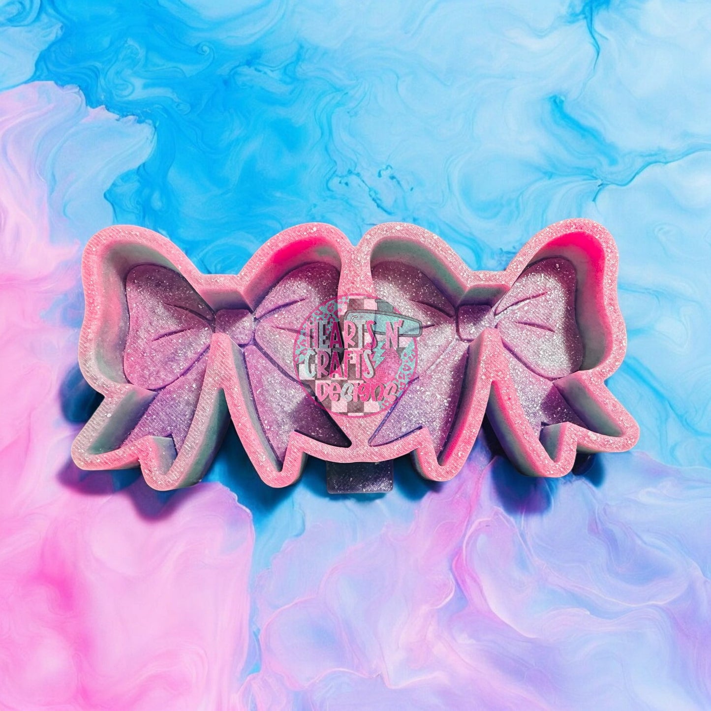 Bow Vent Clips Silicone Mold