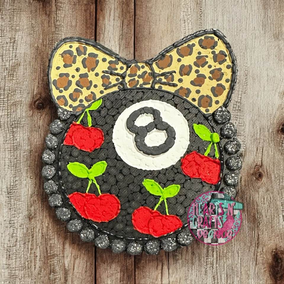 Cherry 8 Ball Car Freshie