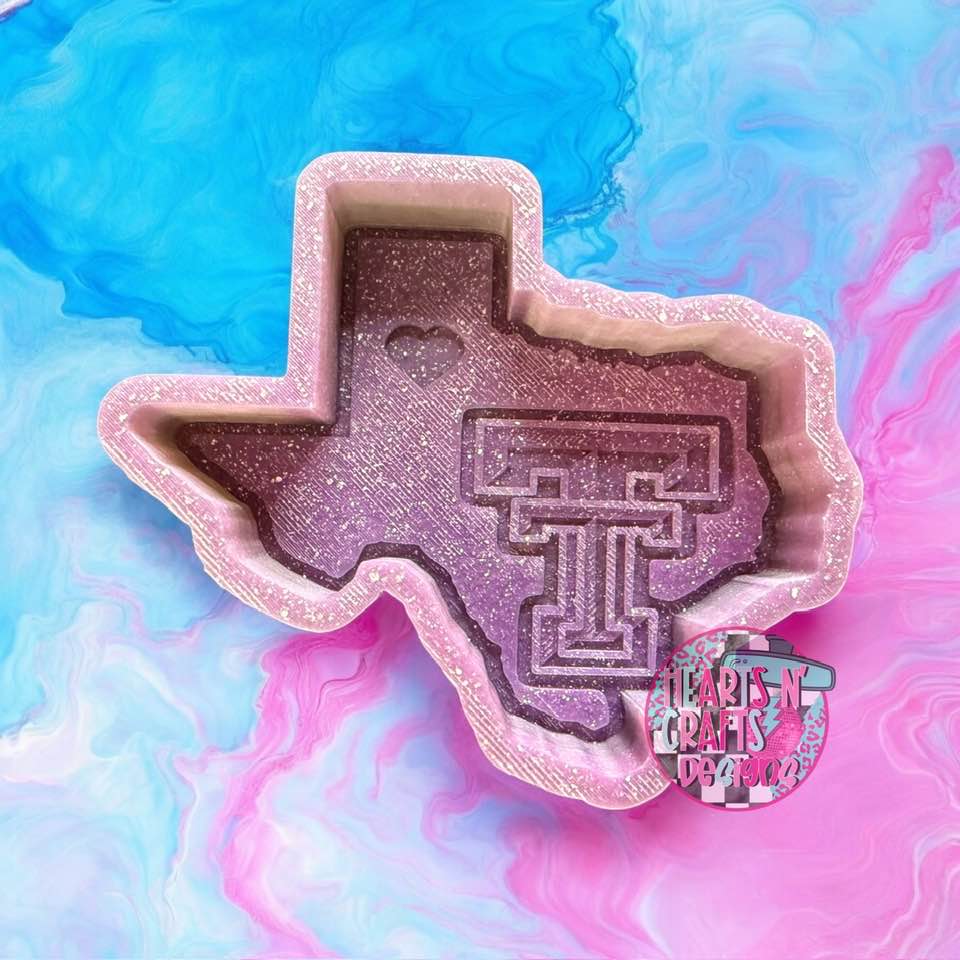 Texas Tech Texas Silicone Mold