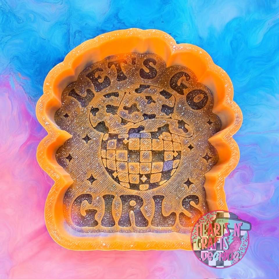 Lets Go Girls - Disco Ball Silicone Mold