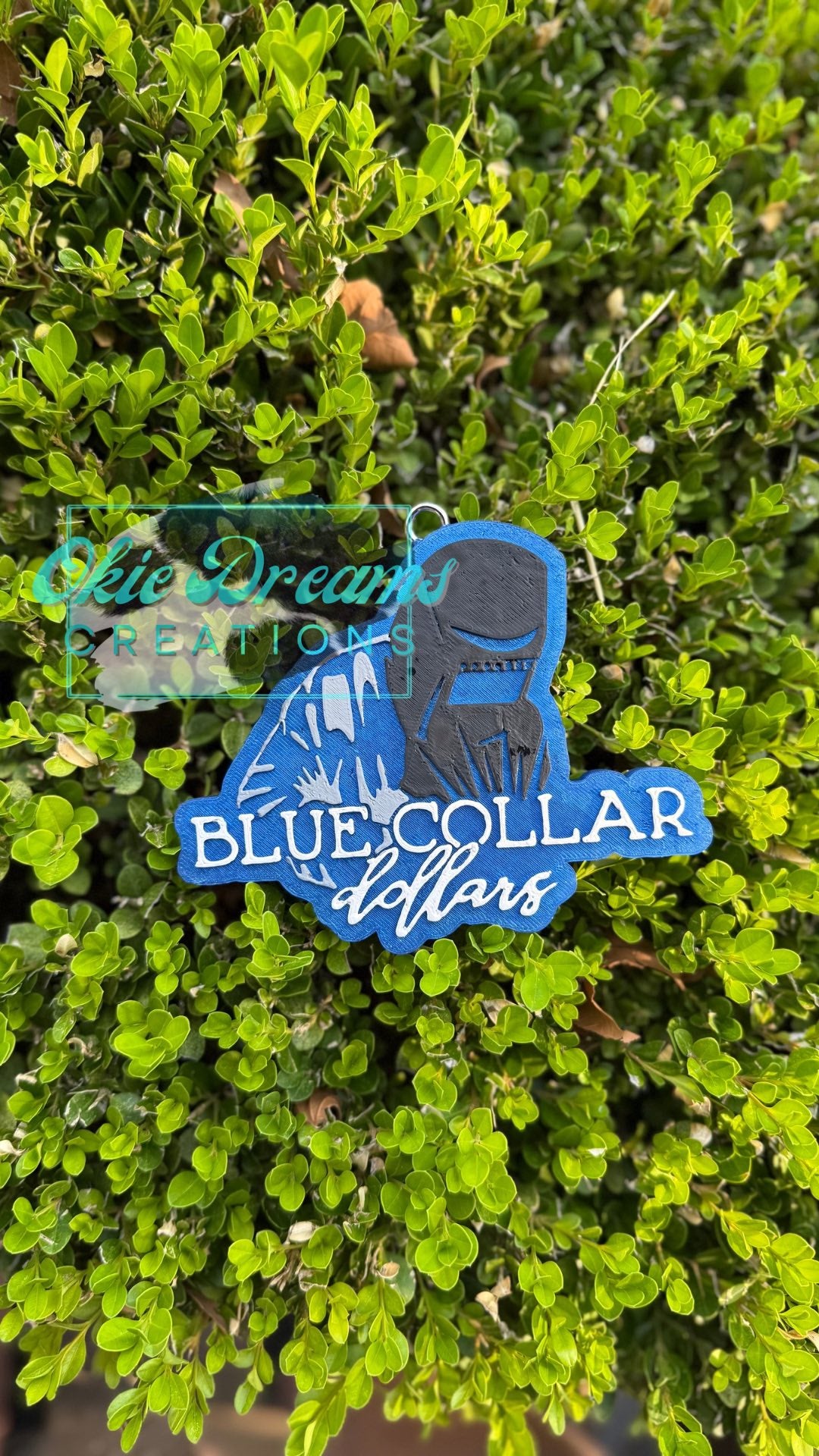 Blue Collar Dollars Welder Silicone Mold