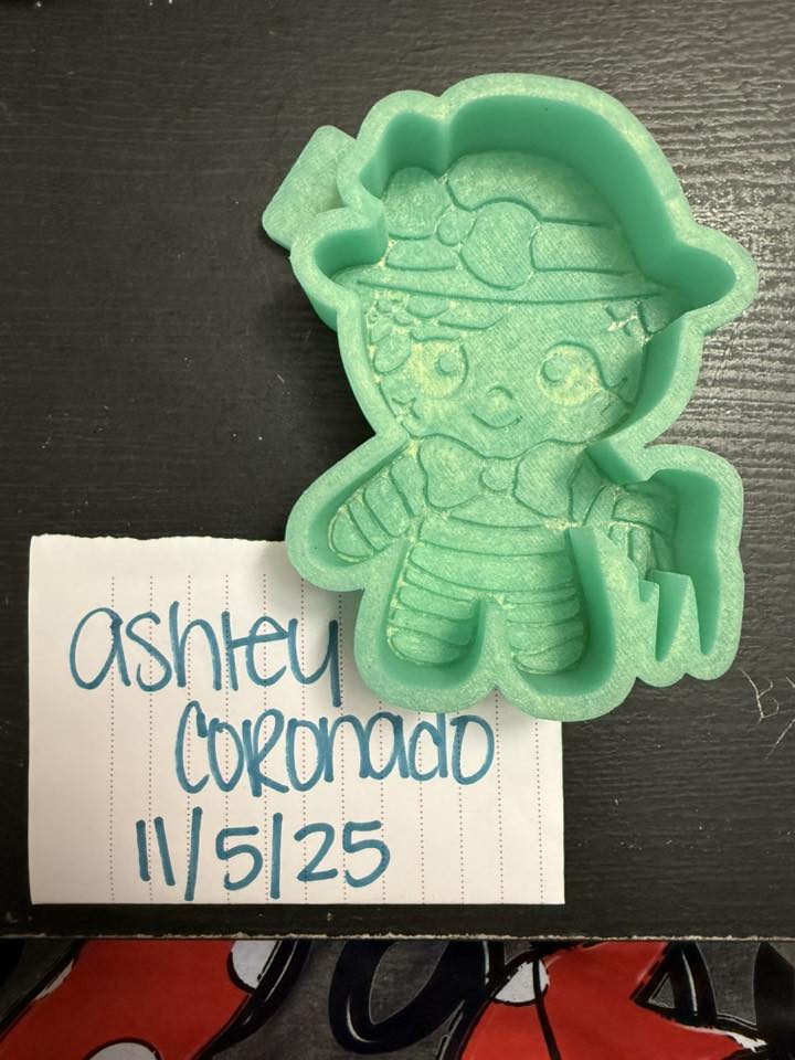 Cute Freddy - Destash Mold - Hearts N Crafts