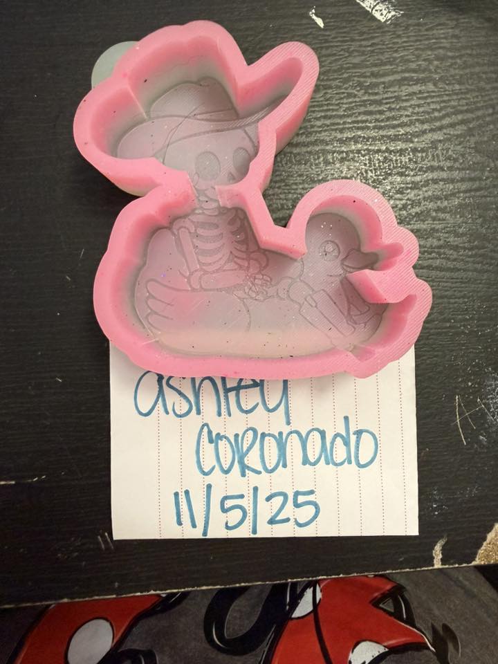 Skeleton Floaty - Destash Mold - Hearts N Crafts