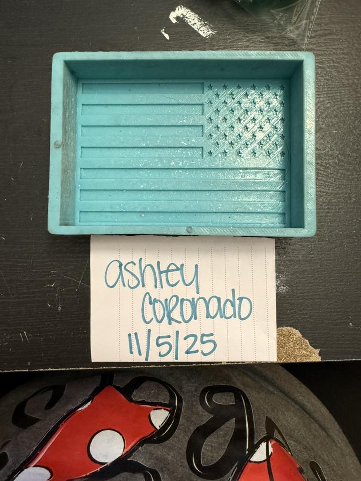 American Flag - Destash Mold - ABC Molds