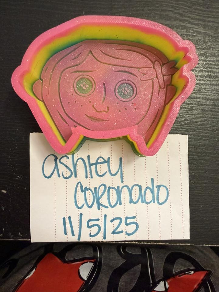 Coraline - Destash Mold - Hearts N Crafts