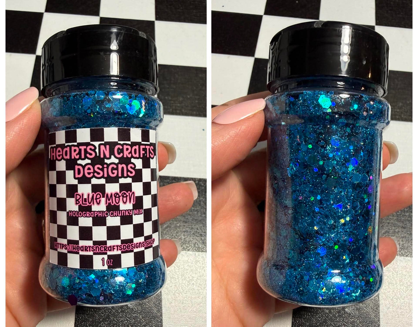 Blue Moon Holographic Chunky Mix - 1 oz