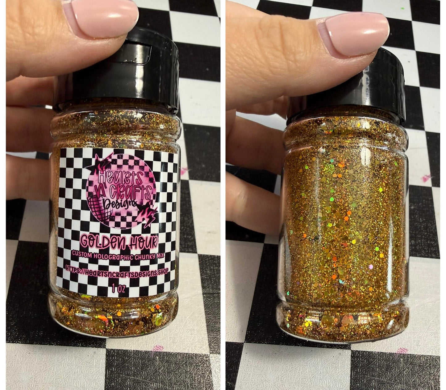 Golden Hour Holographic Chunky Mix - 1 oz