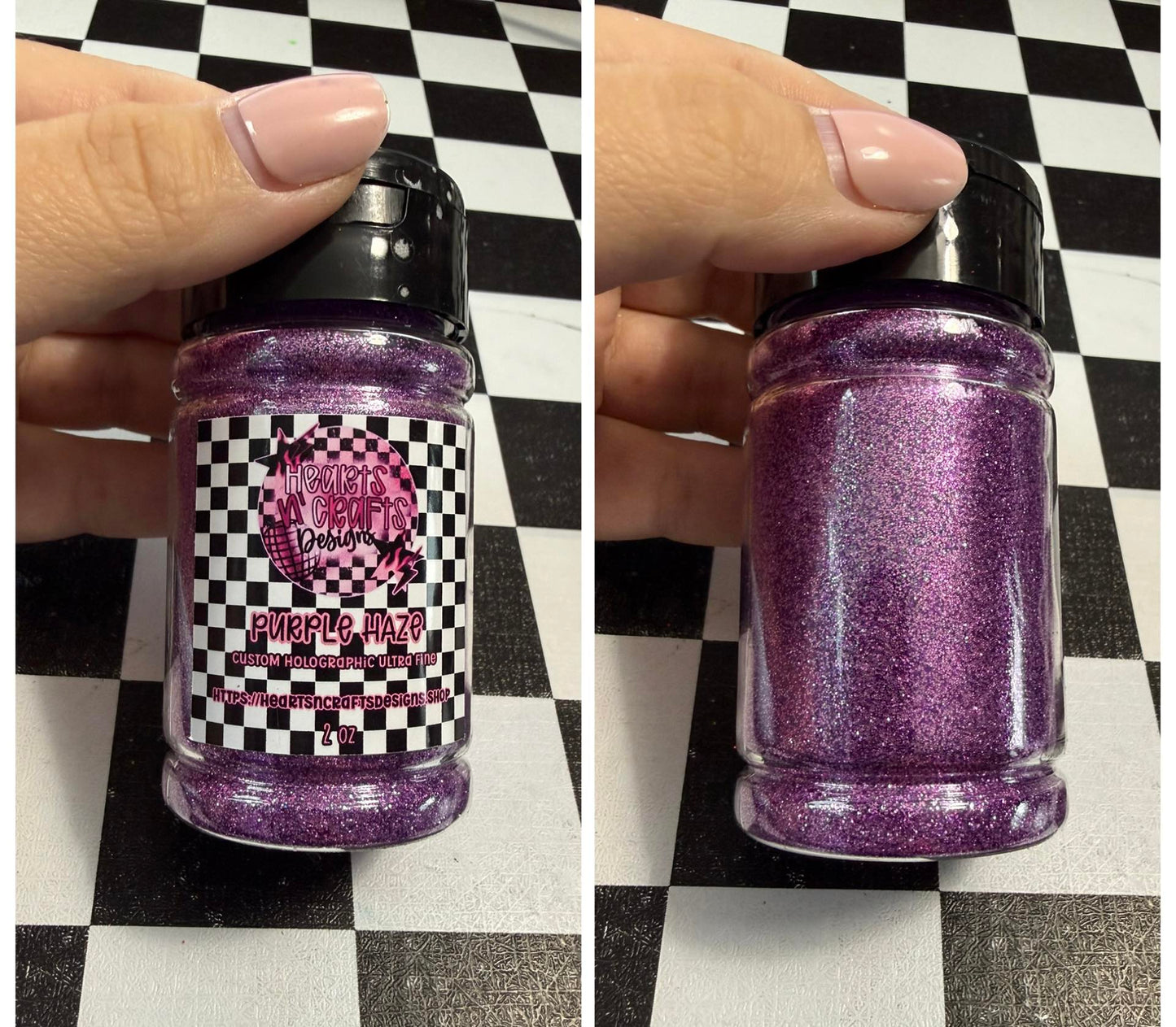 Purple Haze Holographic Ultra Fine Glitter - 2oz
