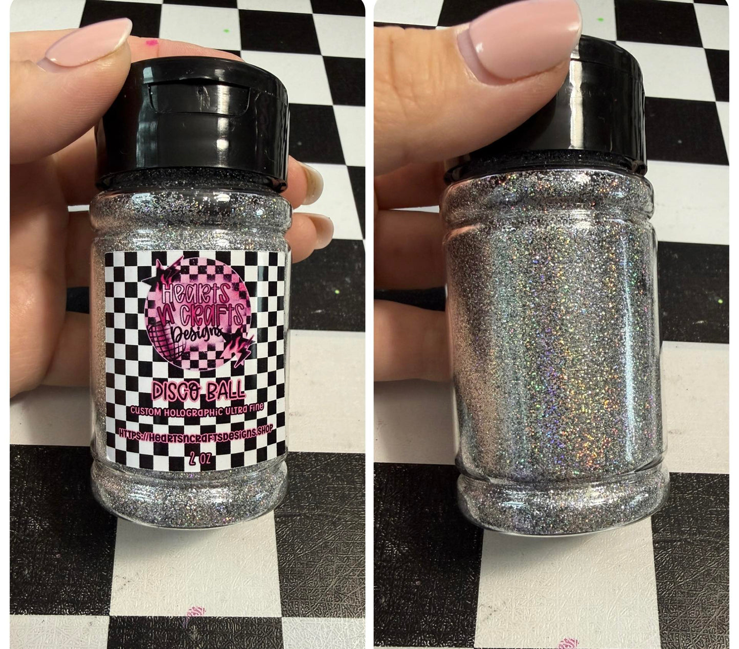Disco Ball Holographic Ultra Fine Glitter - 2 oz