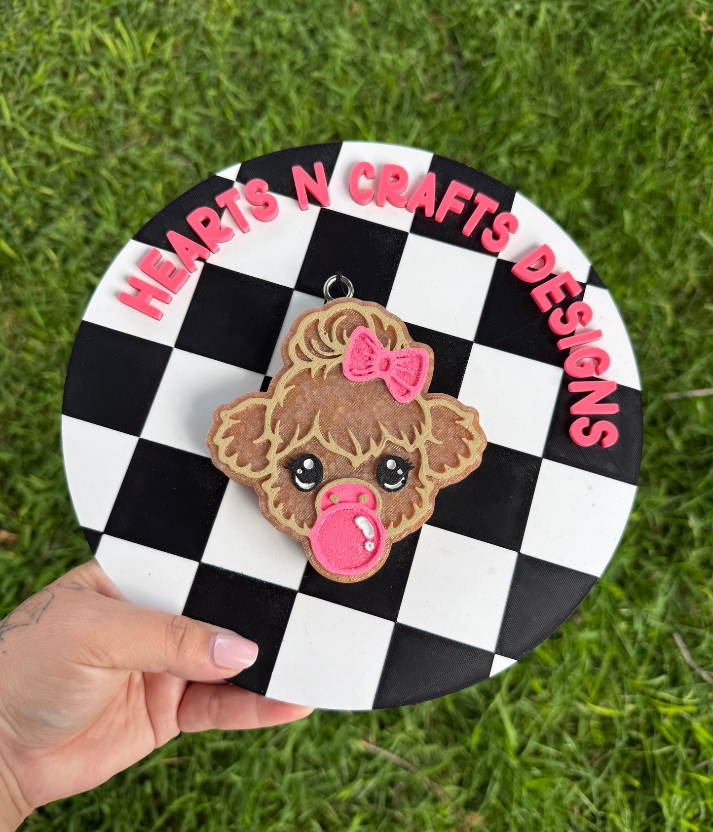 Highland Cow Bubblegum Silicone Mold