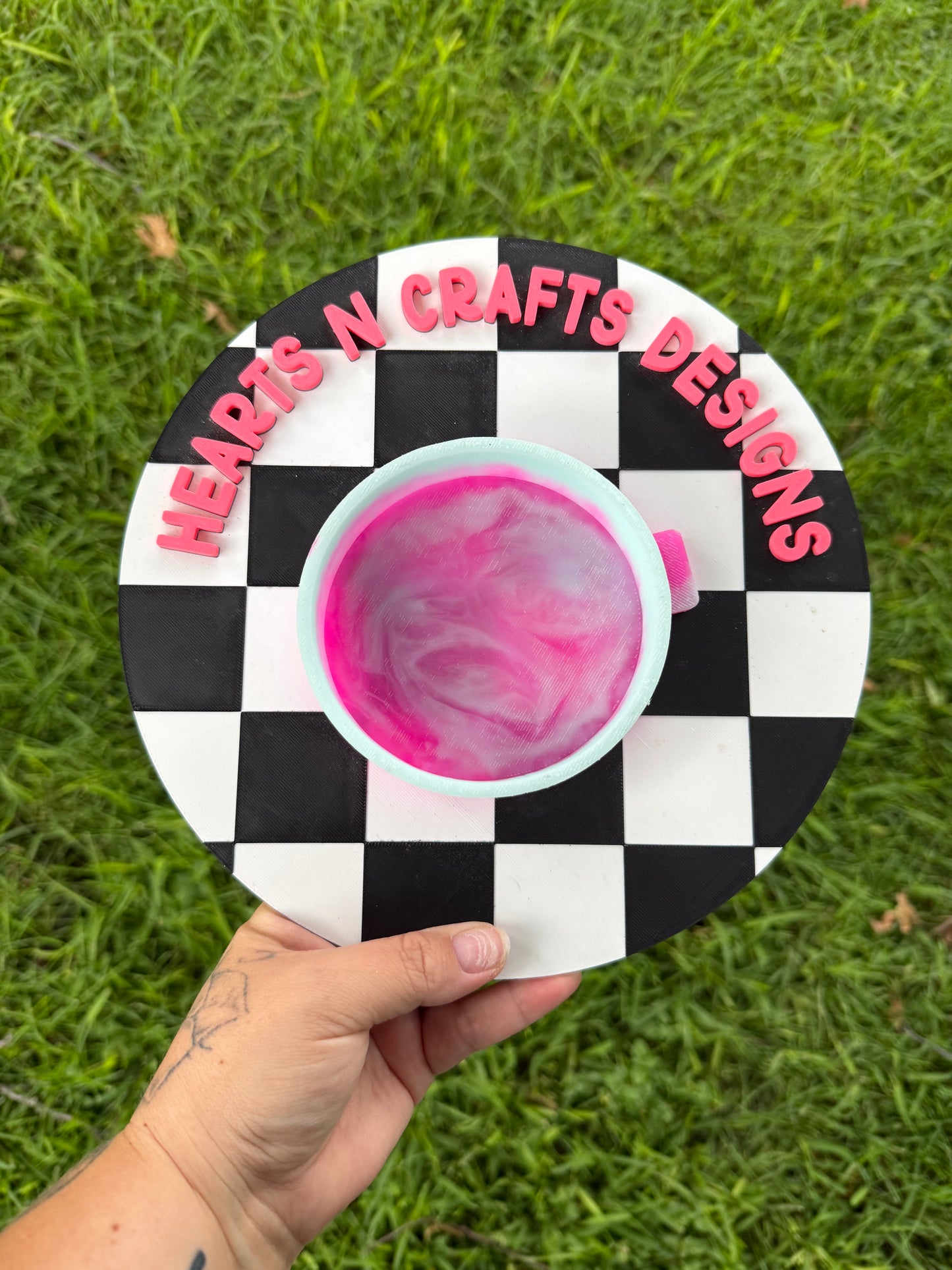 4" Blank Round for Inserts Silicone Mold