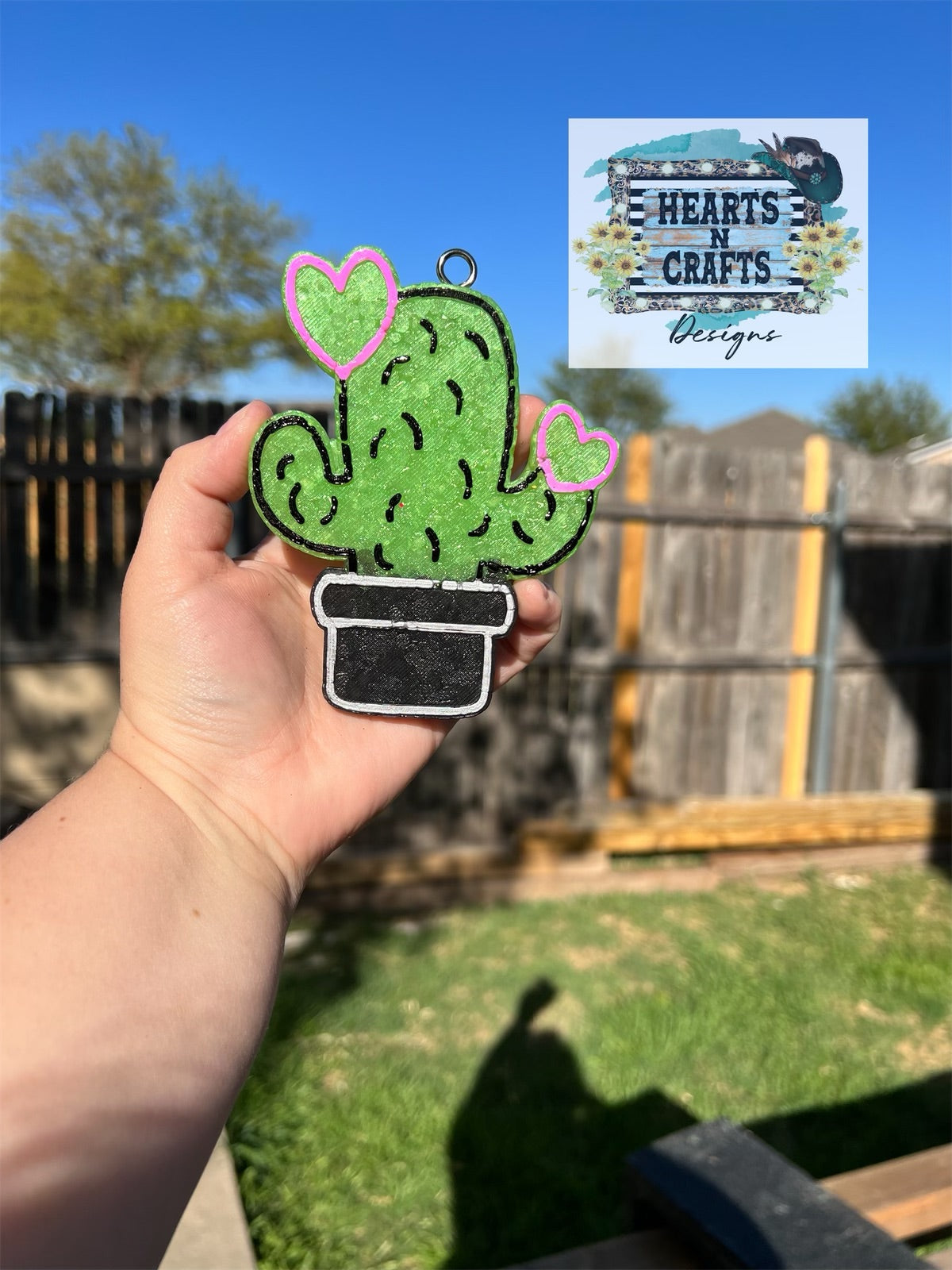 Cactus Car Freshie