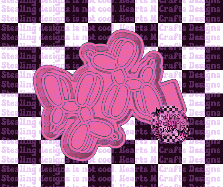 Balloon Dog Vents Silicone Mold