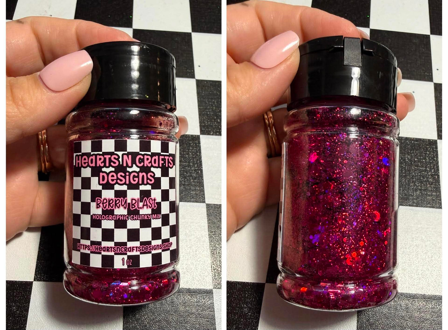 Berry Blast Holographic Chunky Mix - 1 oz