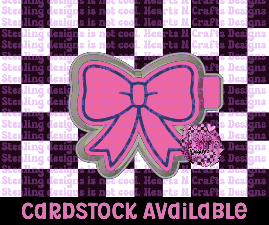 Coquette Bow 2 Silicone Mold