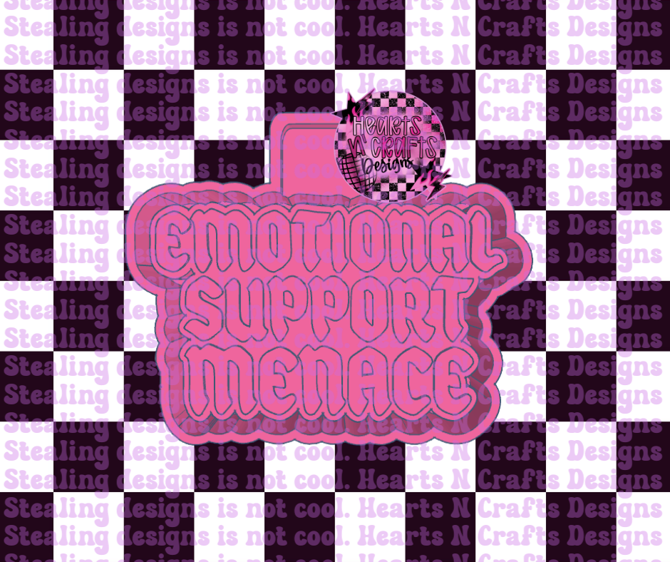 Emotional Support Menace Silicone Mold