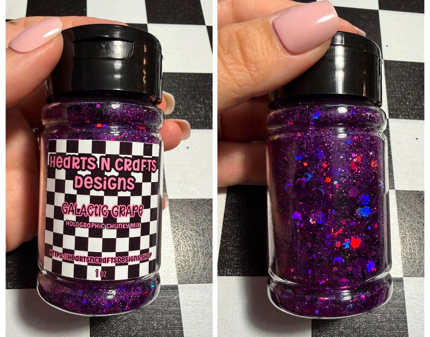Galactic Grape Holographic Chunky Mix - 1 oz