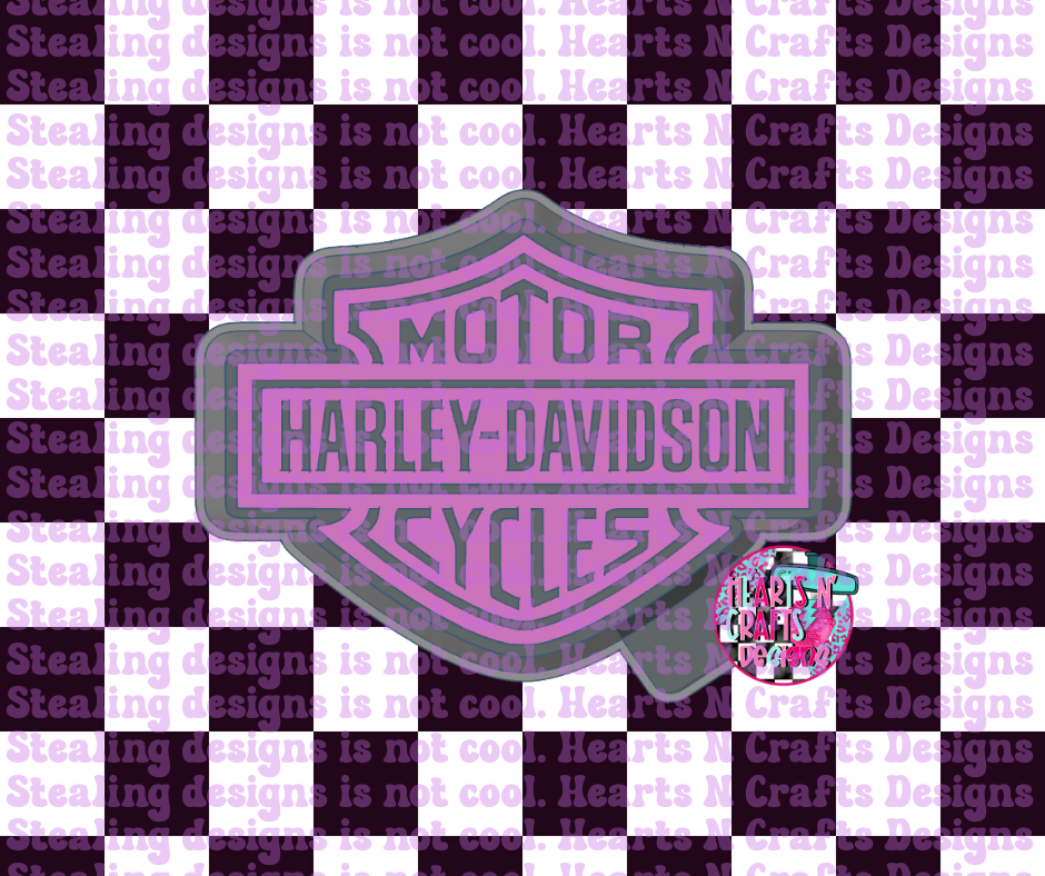 Harley Davidson Silicone Mold