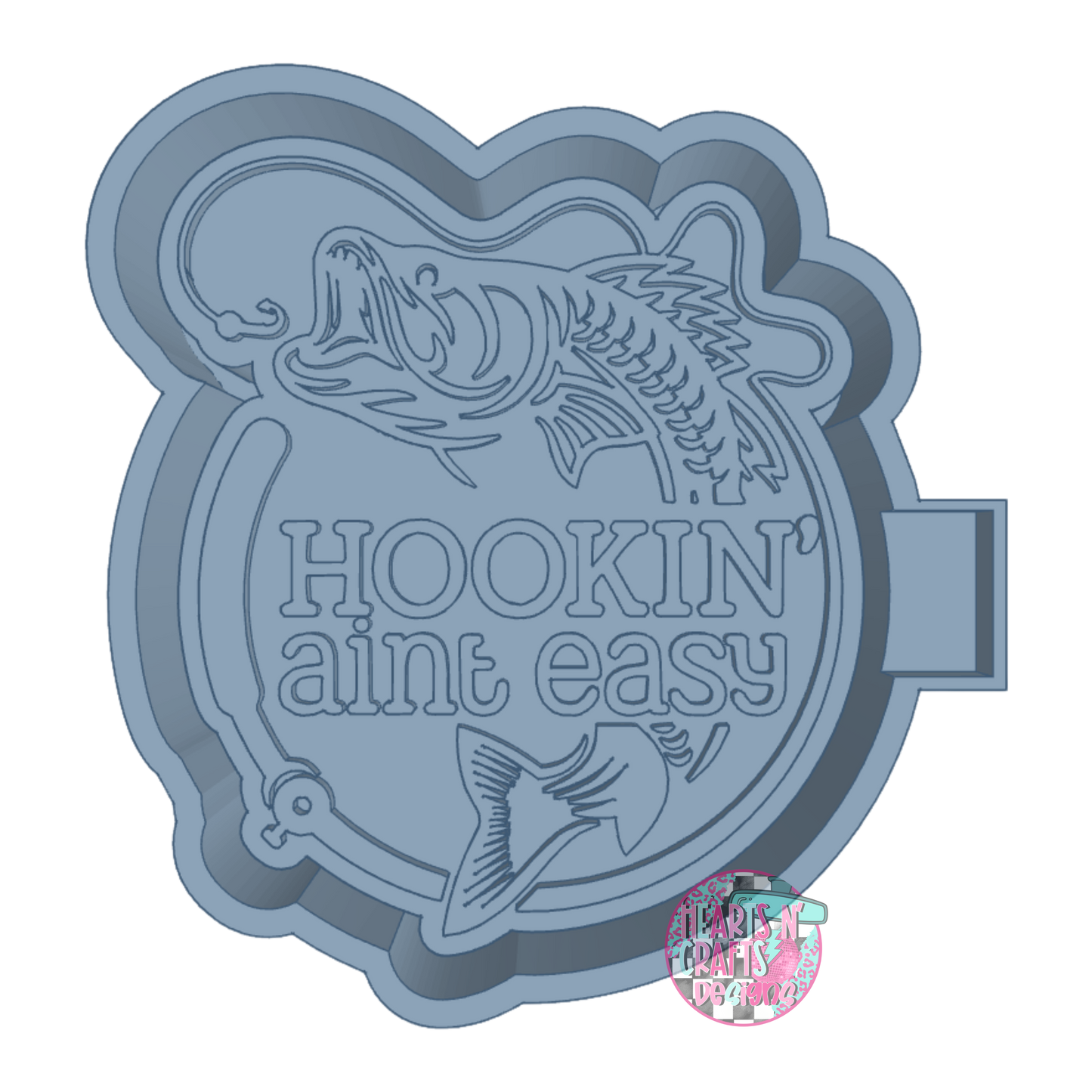 Hookin' Ain't Easy Silicone Mold