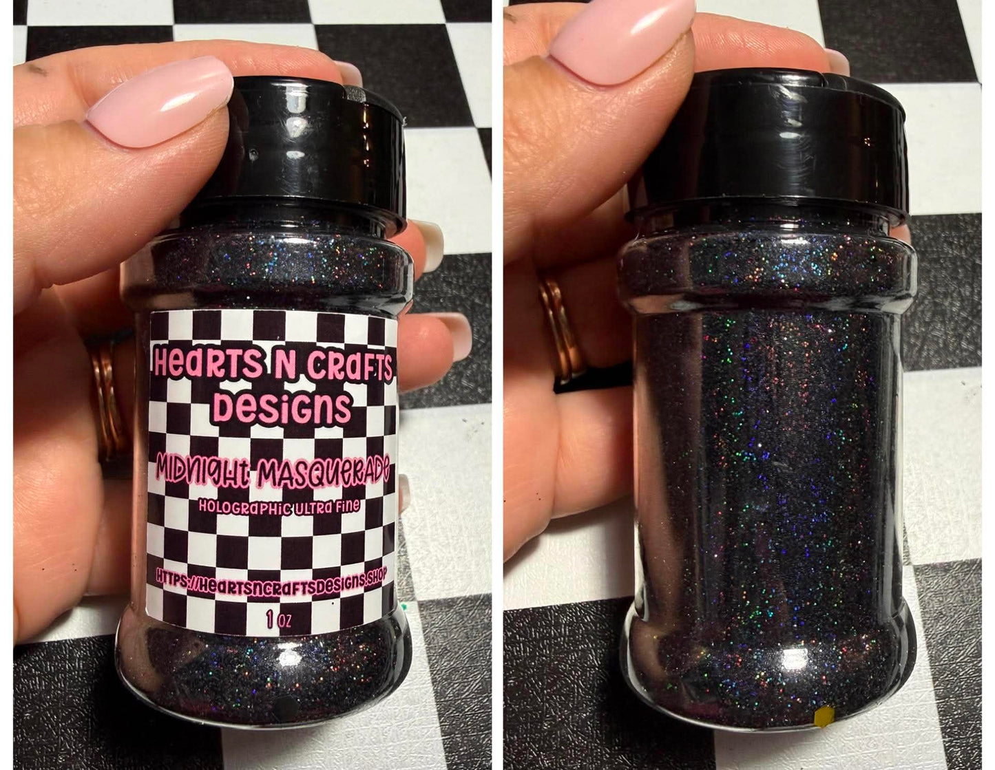 Midnight Masquerade Holographic Ultra Fine Glitter - 1 oz