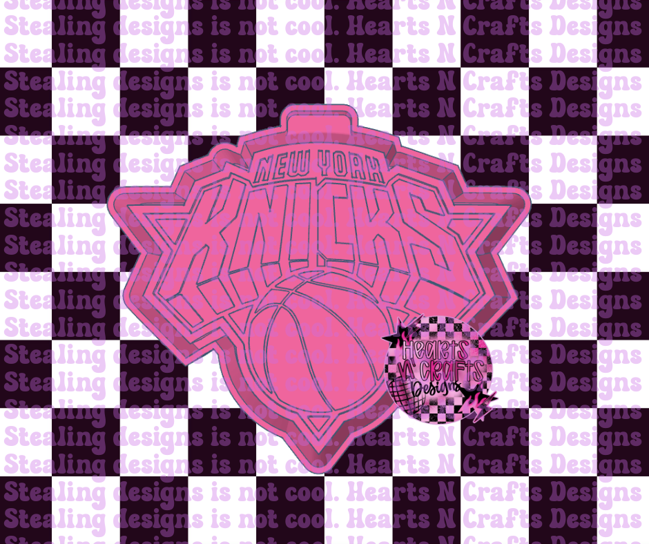 New York Knicks Silicone Mold
