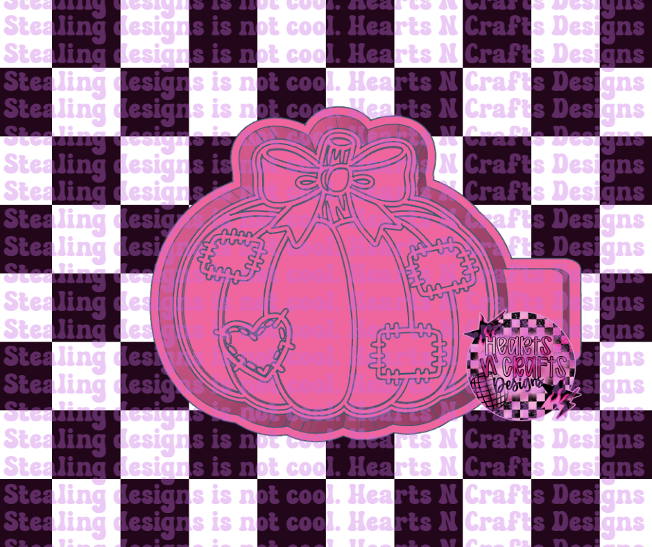 Patchwork Pumpkin Silicone Mold