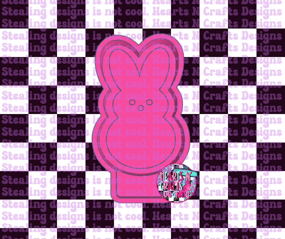 Peeps Bunny Silicone Mold