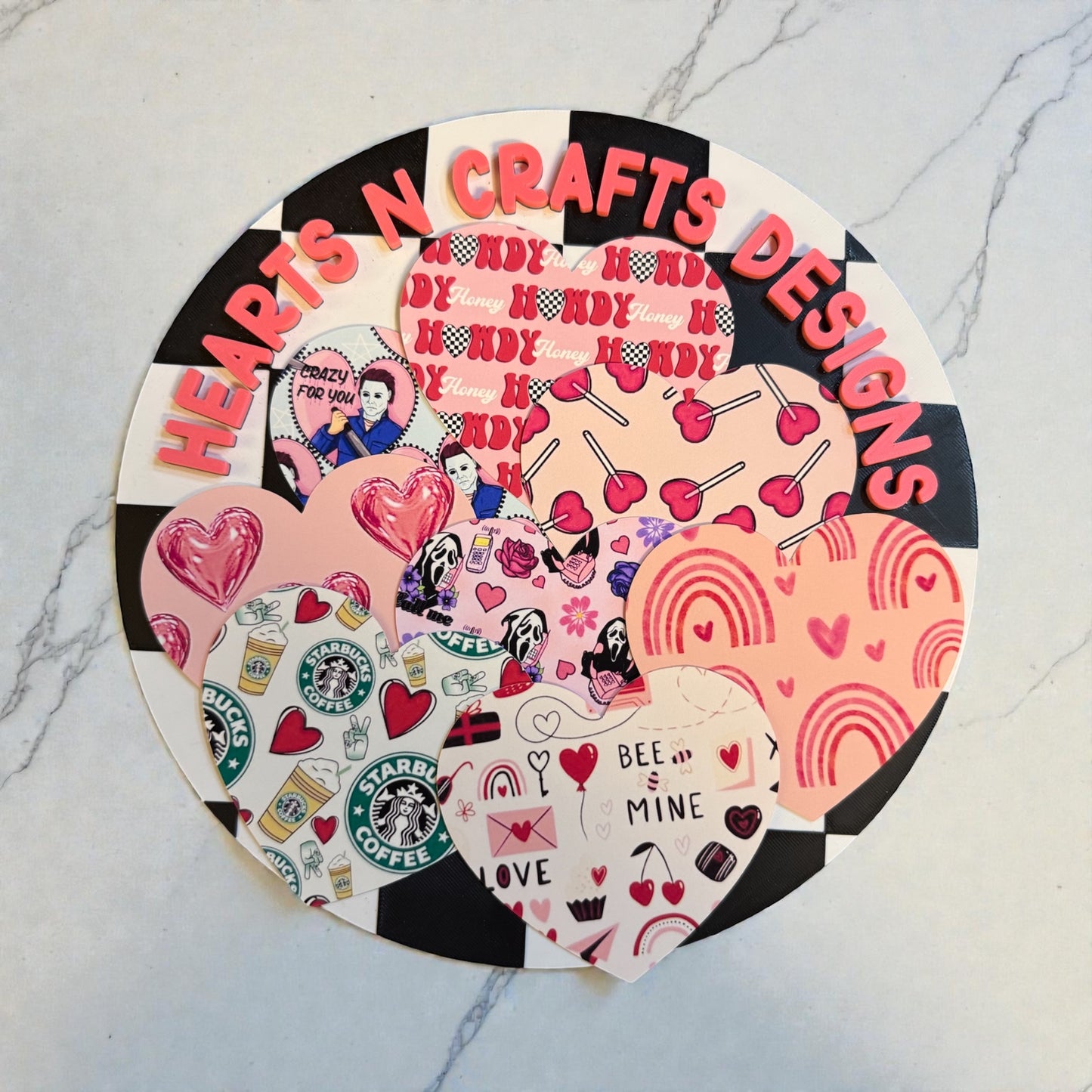 Heart Cardstock - Set of 12