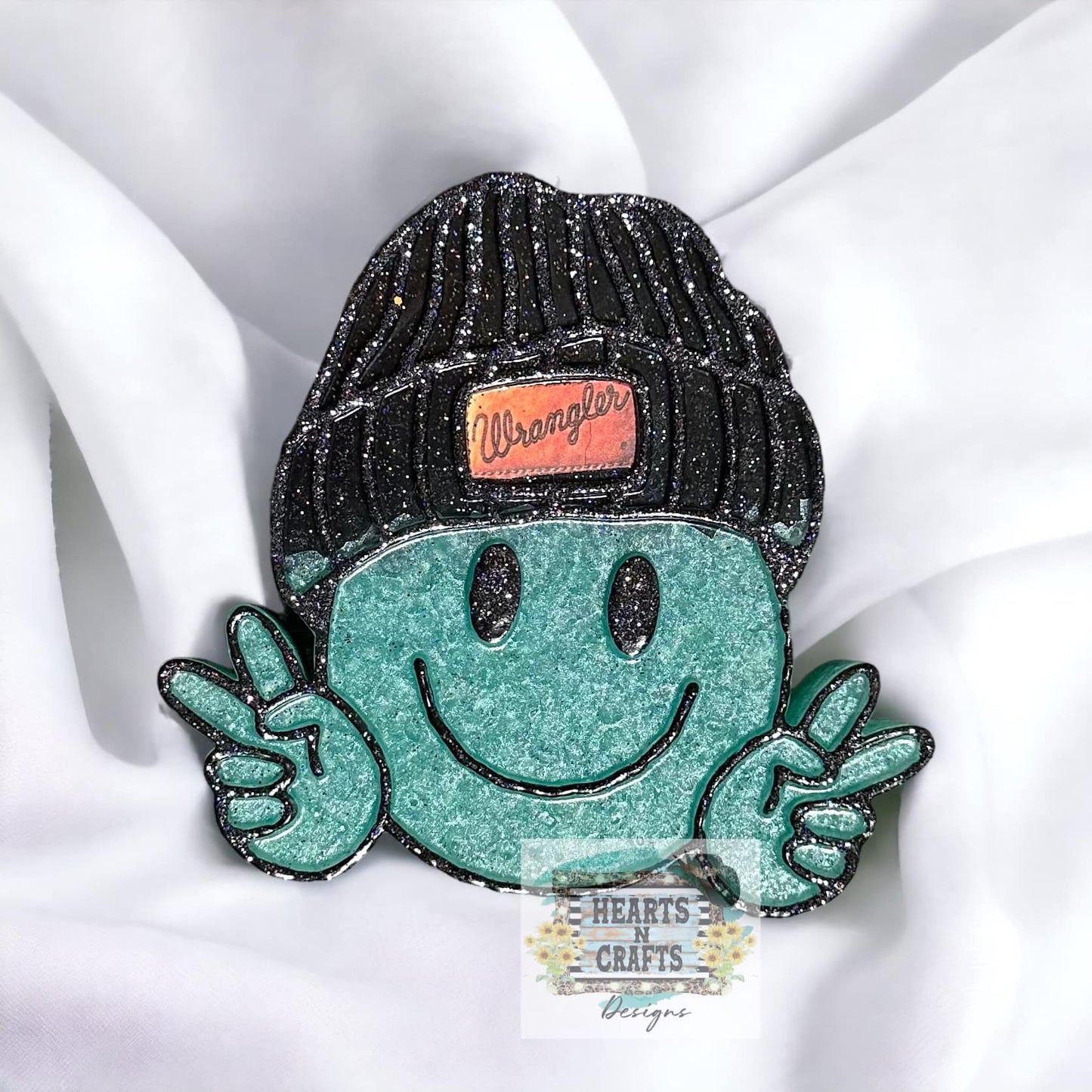 Smiley Beanie Car Freshie