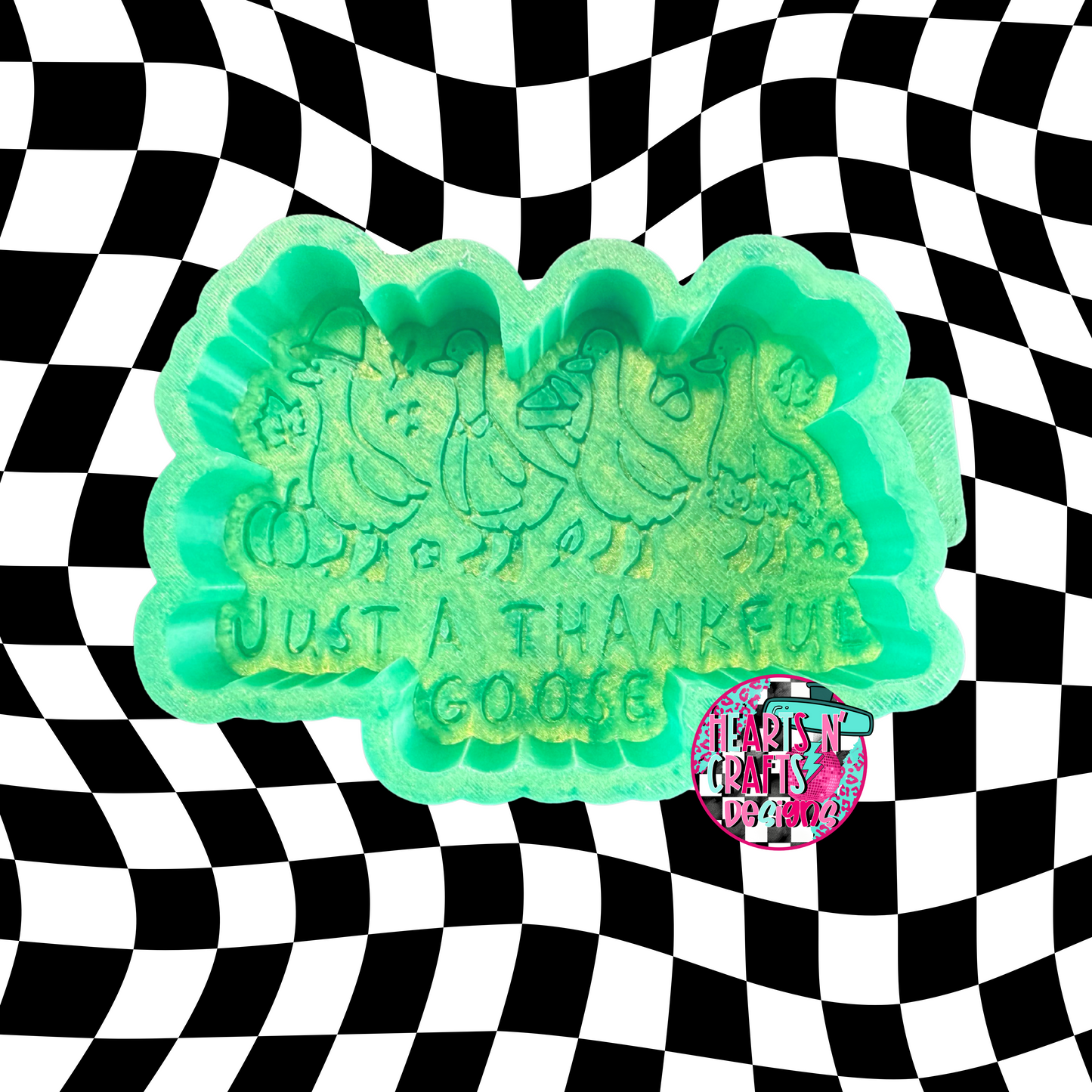 Just A Thankful Goose Silicone Mold