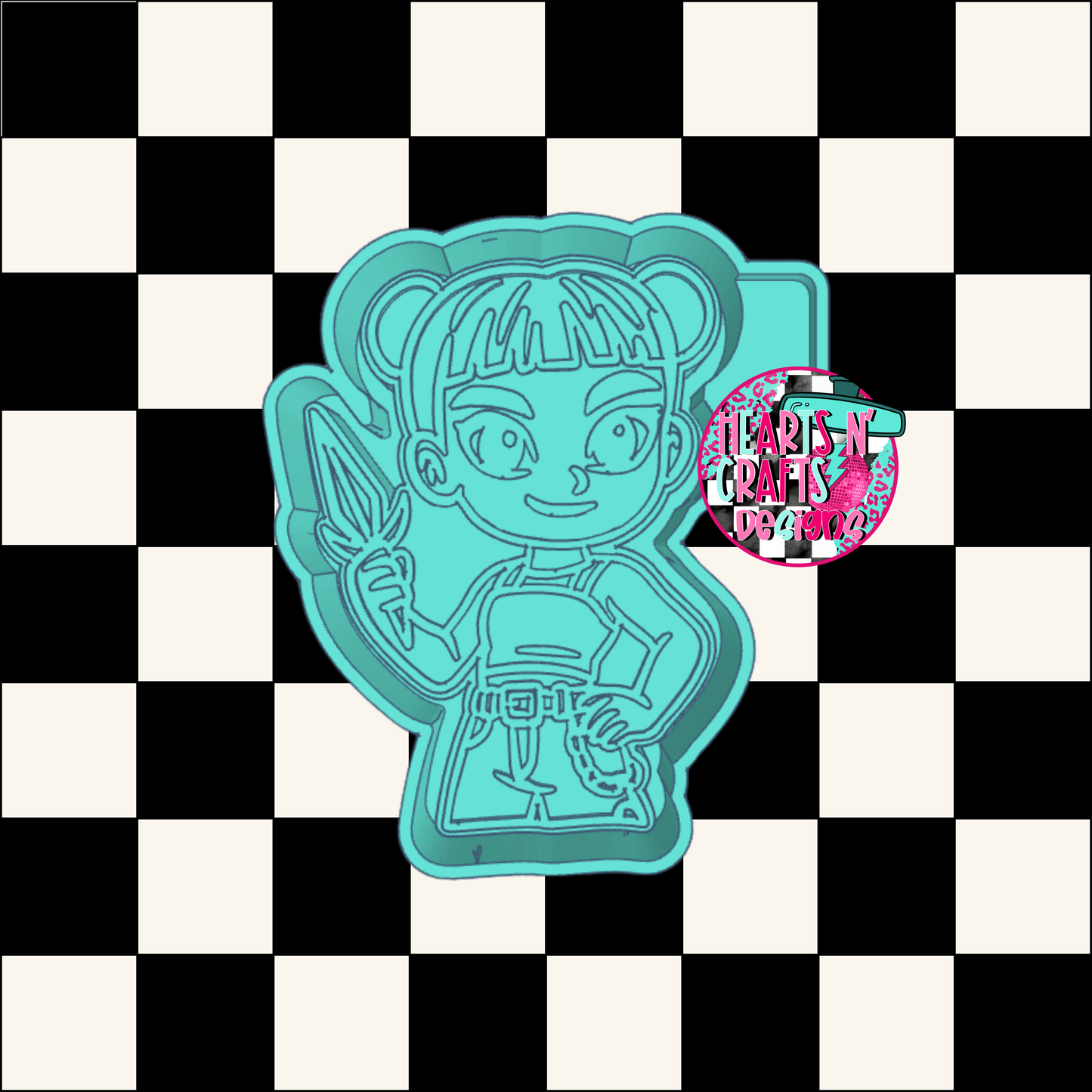 Zoey - Huntrix Silicone Mold