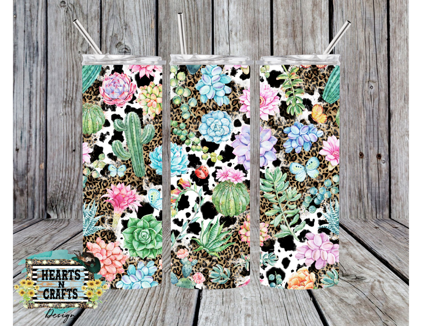 Succulent Cactus Leopard Cow